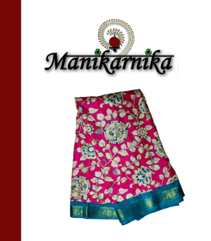 Kalamkari Print Silk Sarees